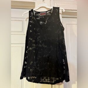 Jaw Breaker skull burnout punk goth tank top M